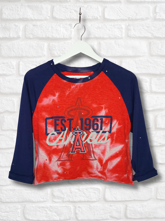 Los Angeles Angels Crop Top- Medium