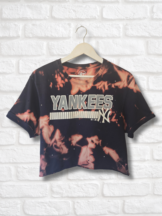 New York Yankees Crop Top - Medium
