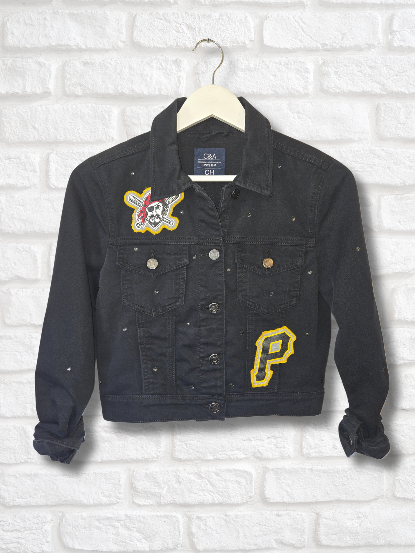 Pittsburgh Pirates Crop Jacket- XS/S
