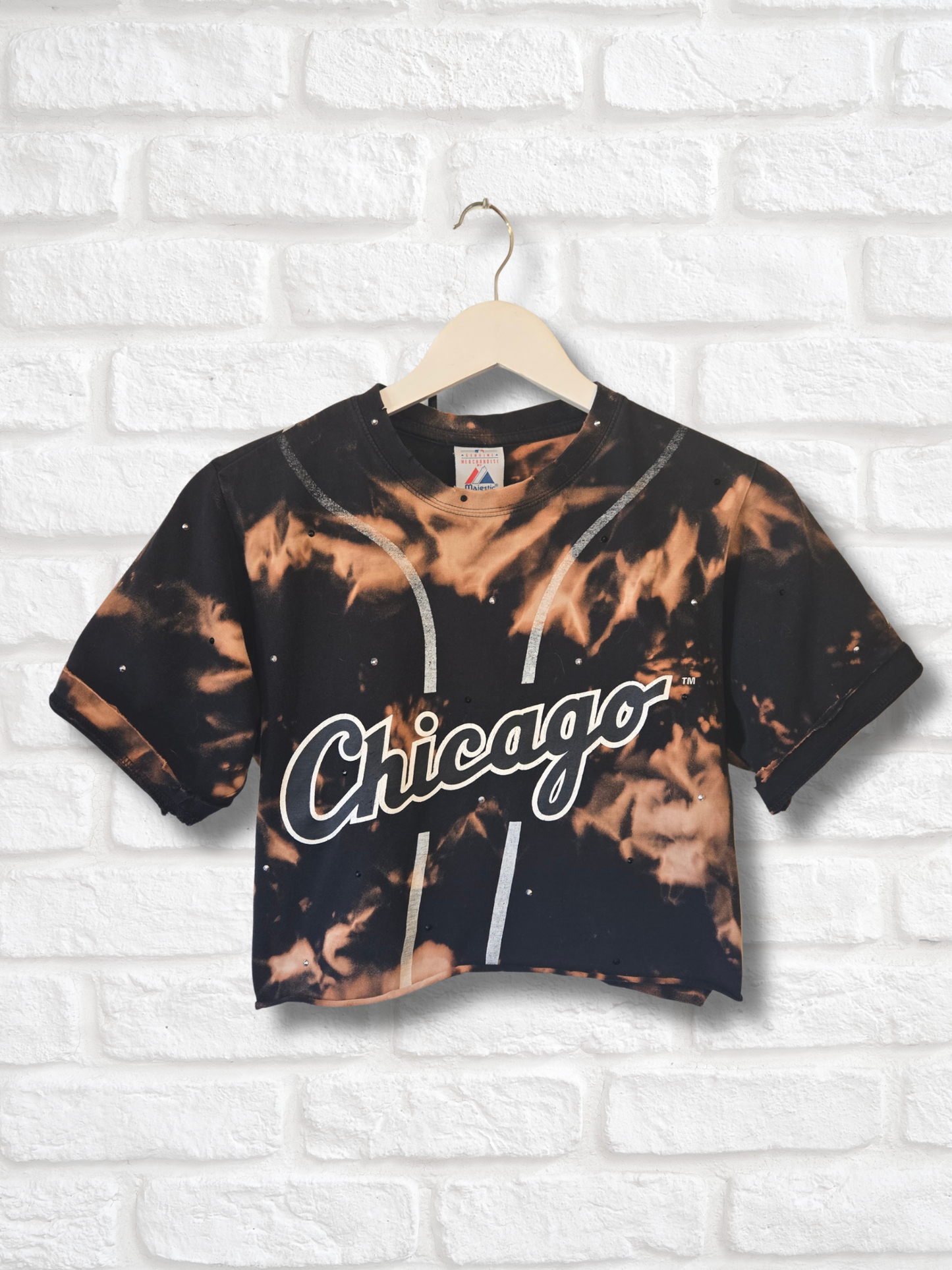Chicago White Sox Crop Top- Small