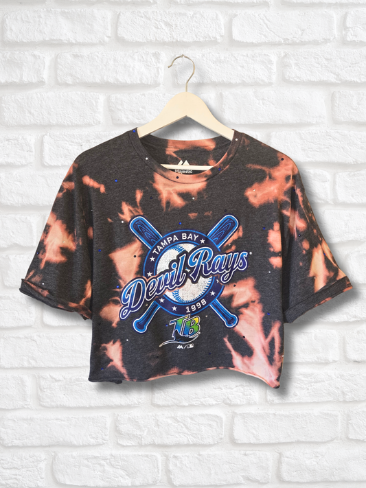 Tampa Bay Rays Crop Top- Large