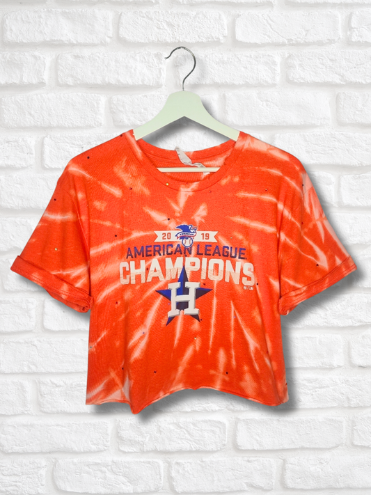 Houston Astros Crop Top- Medium