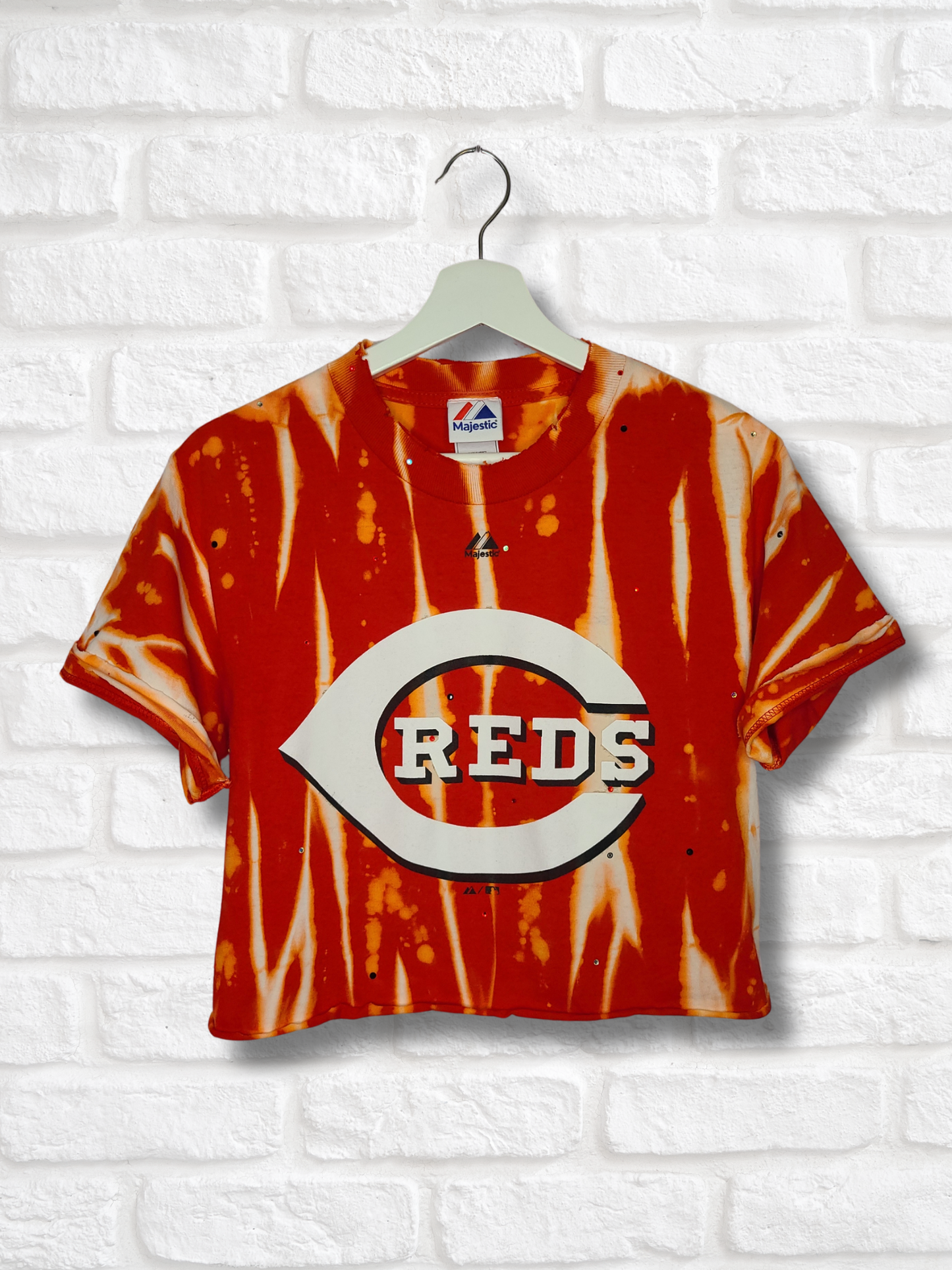 Cincinnati Reds Crop Top- Small