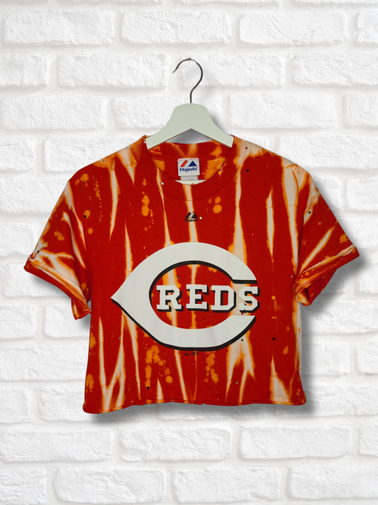 Cincinnati Reds Crop Top- Small
