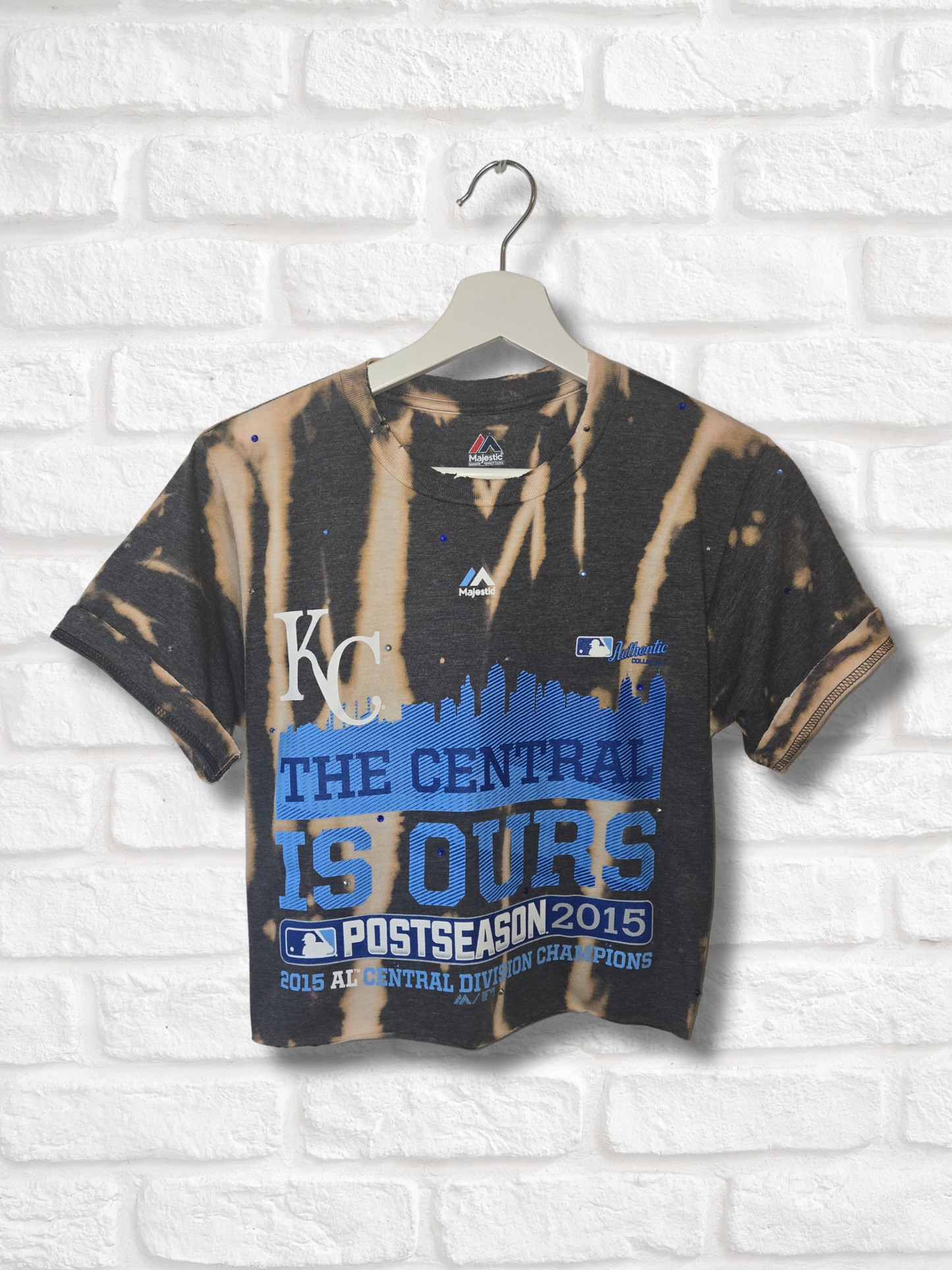 Kansas City Royals Crop Top- Small
