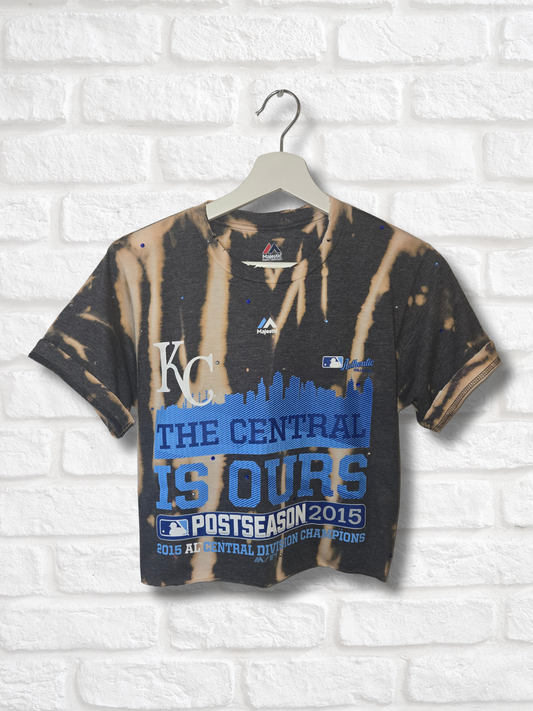 Kansas City Royals Crop Top- Small