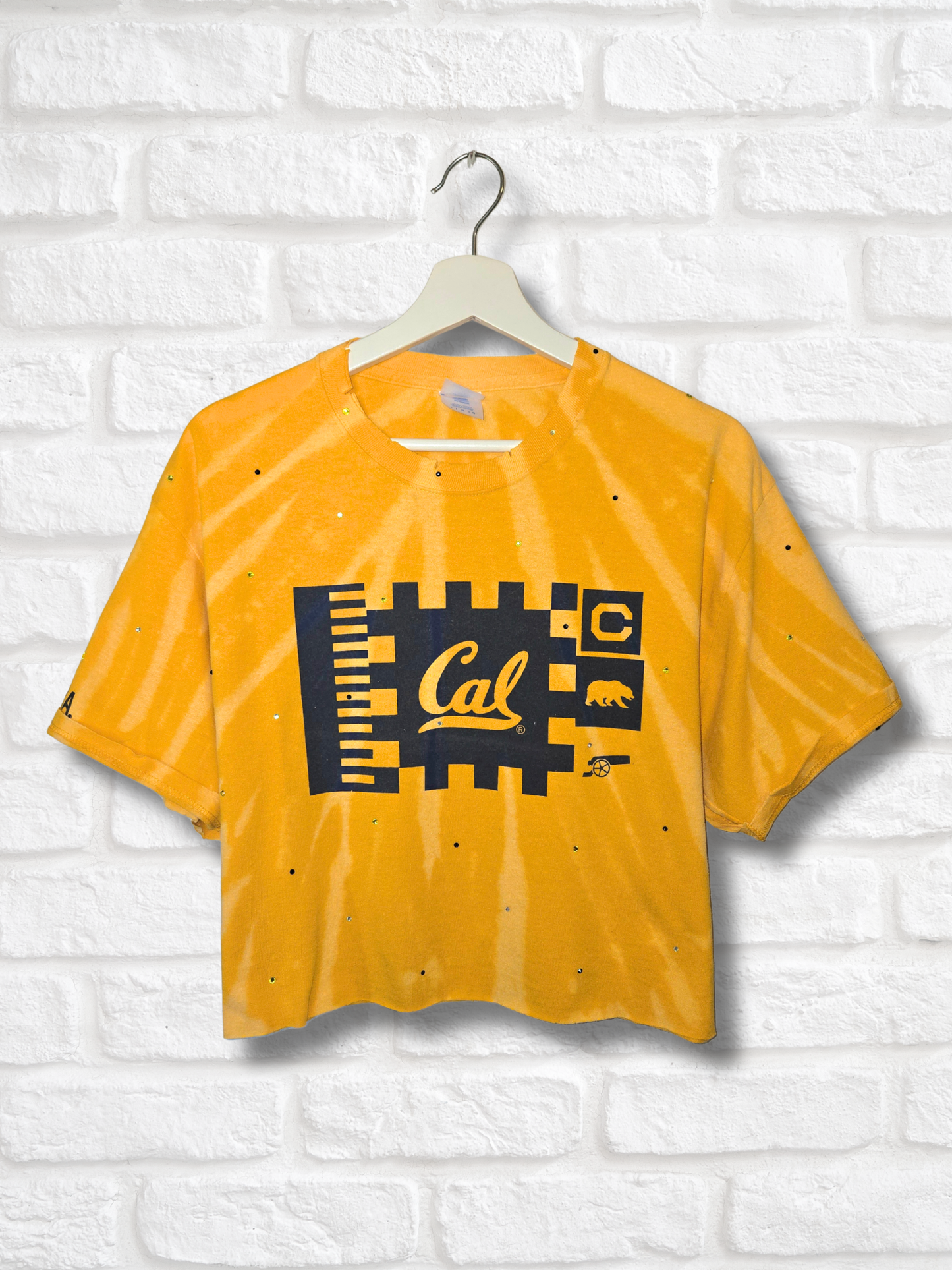 California Golden Bears Crop Top- Large