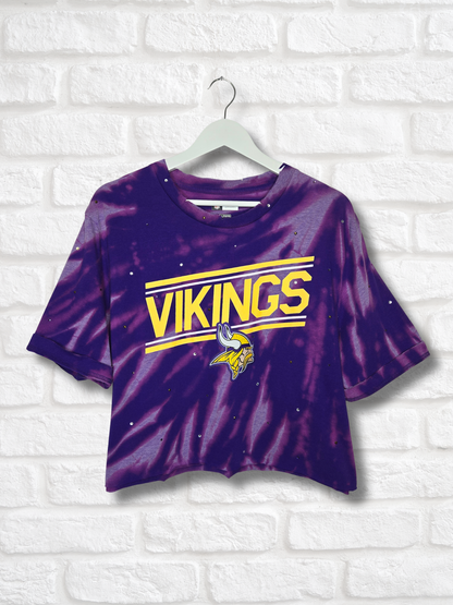 Minnesota Vikings Crop Top- XL