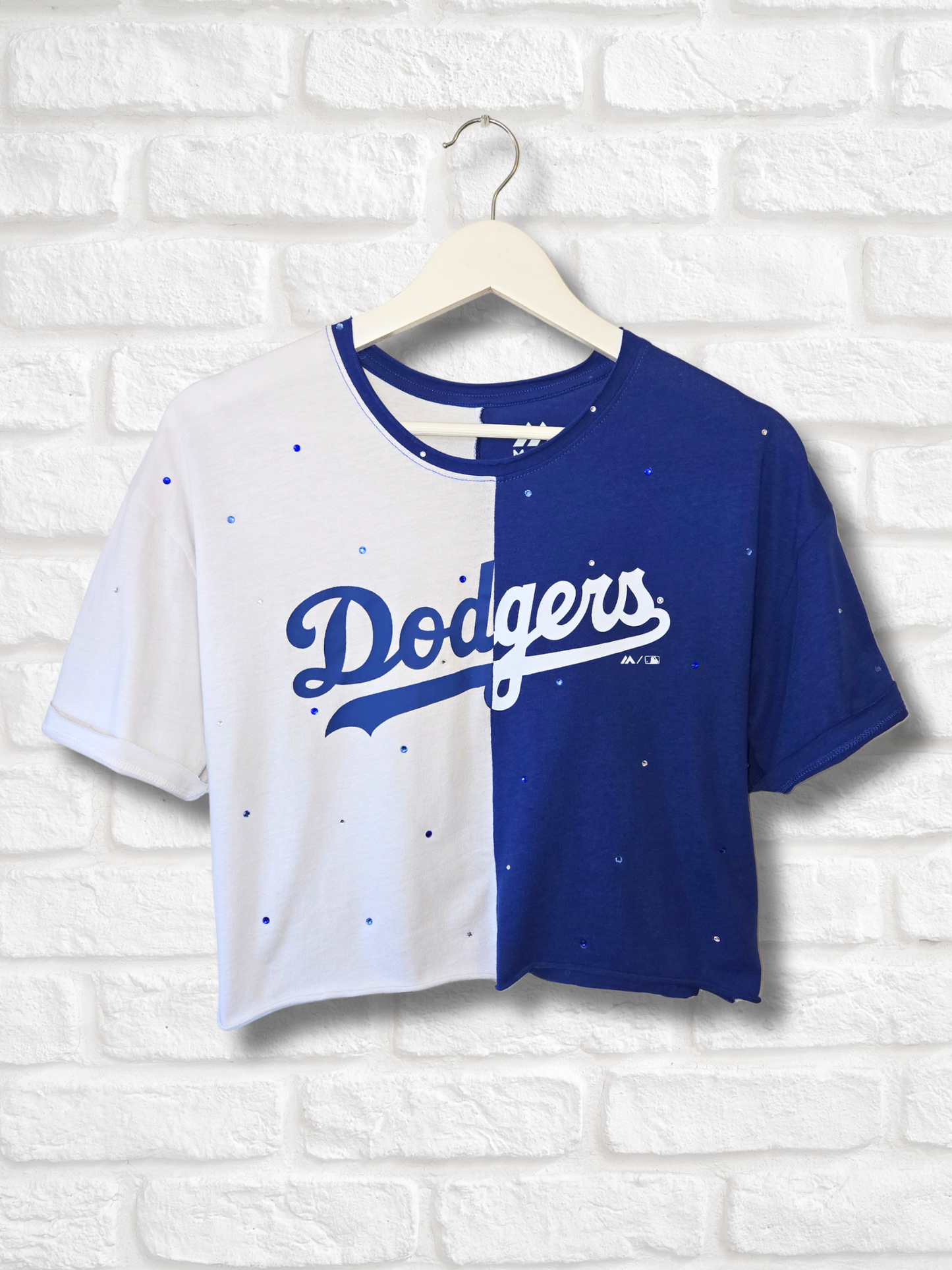 Los Angeles Dodgers Crop Top- Small