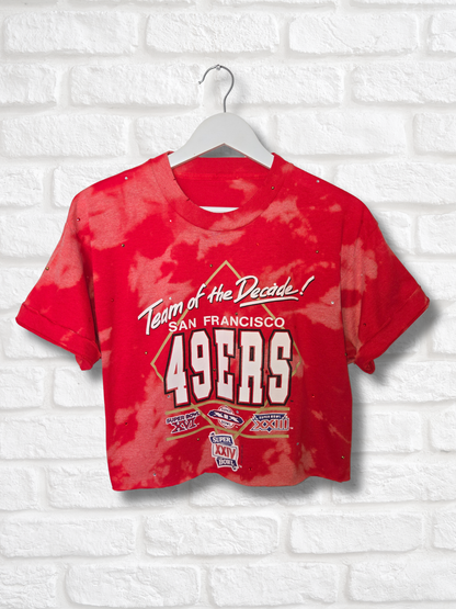 San Francisco 49ers Crop Top- Medium