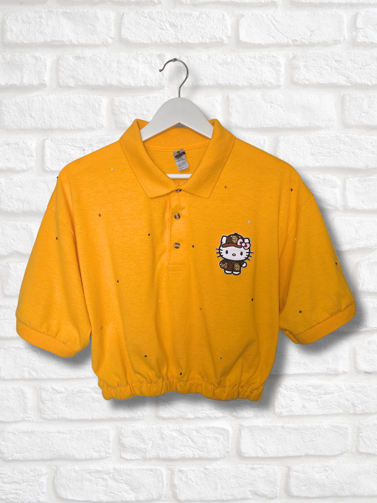 San Diego Padres HK Crop Polo