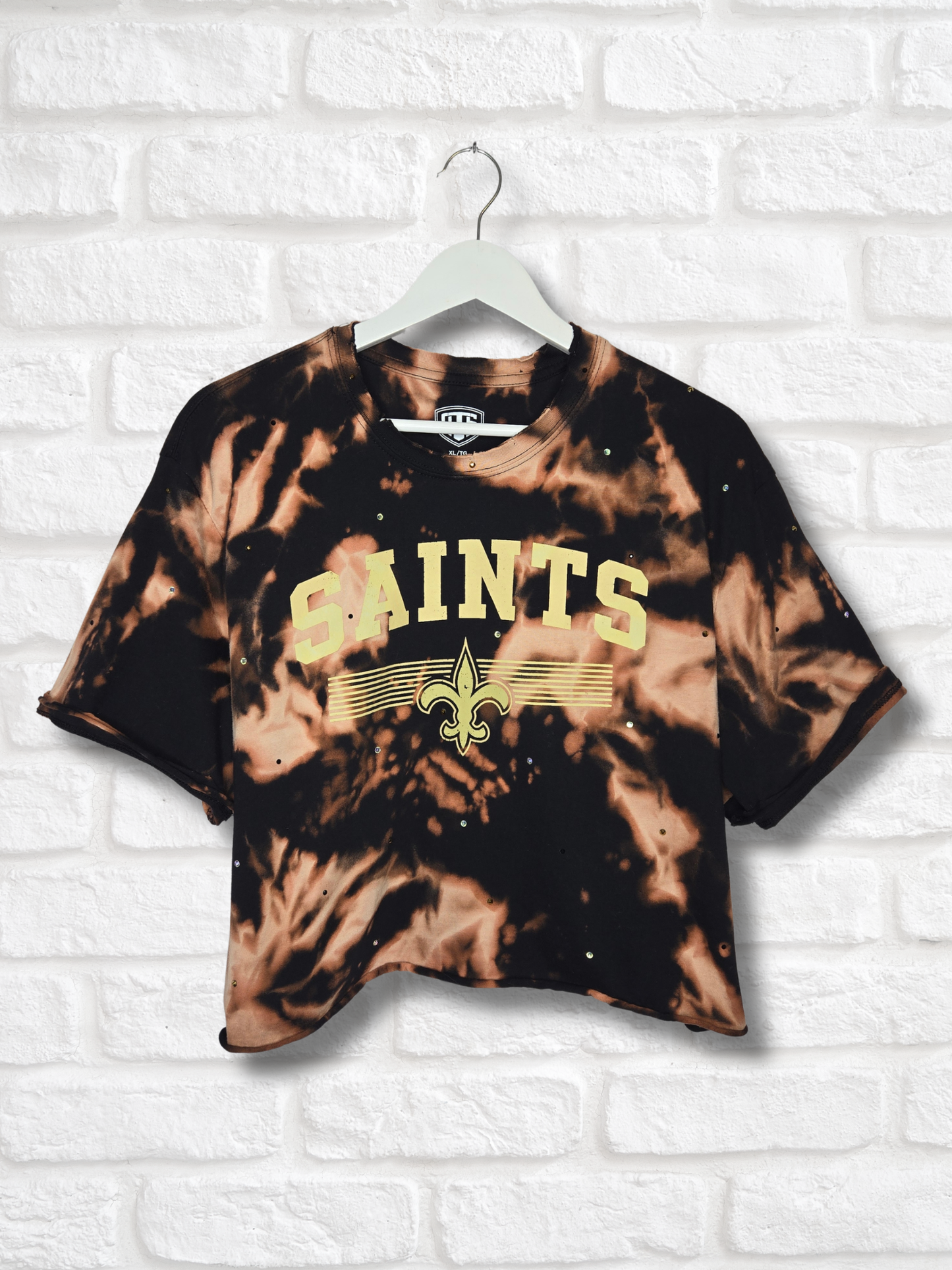 New Orleans Saints Crop Top- XL