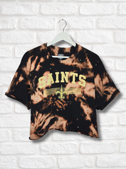 New Orleans Saints Crop Top- XL