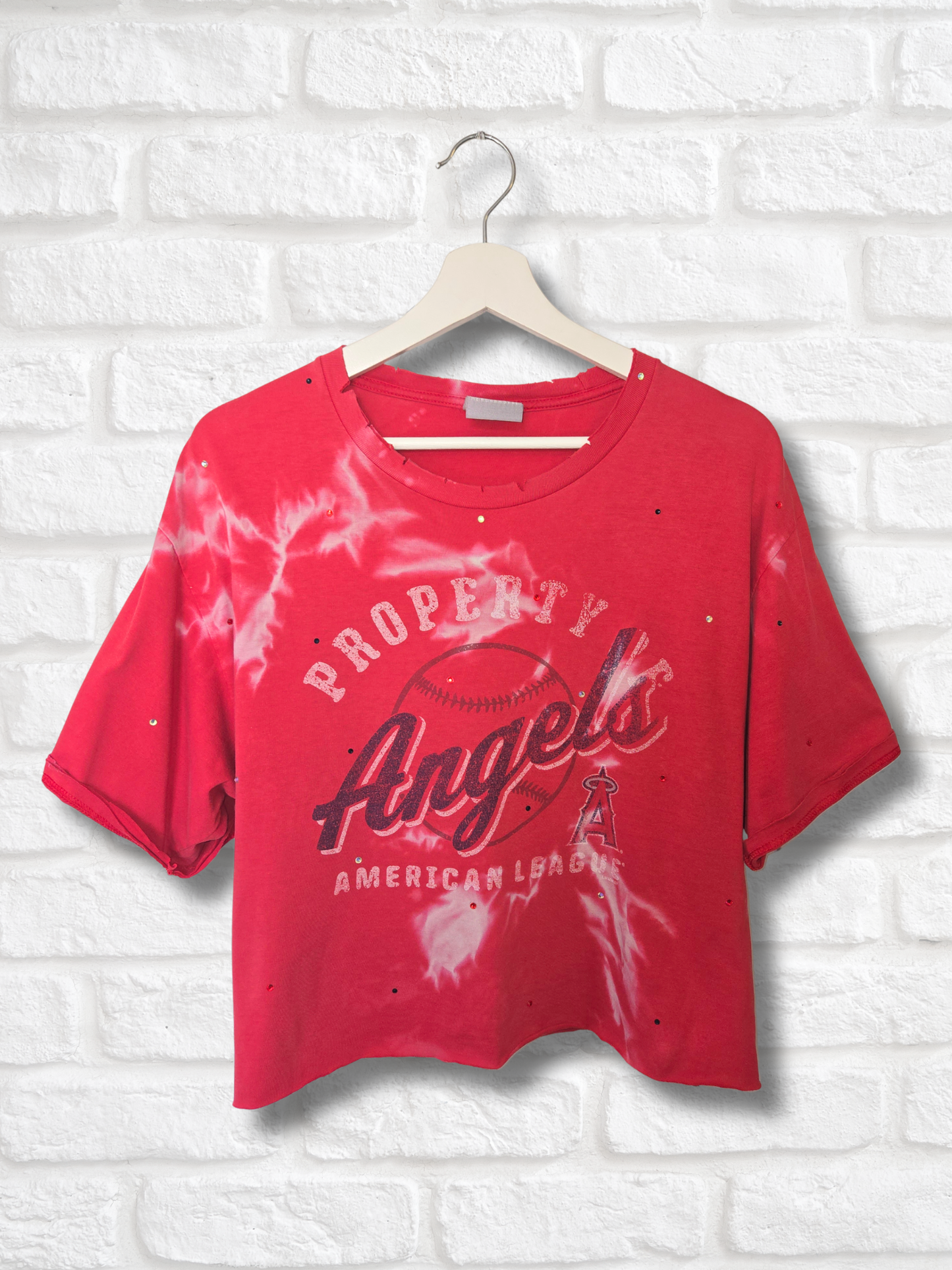 Los Angeles Angels Crop Top - Large