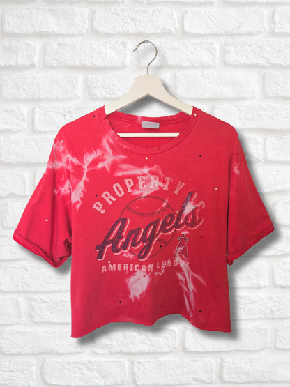 Los Angeles Angels Crop Top - Large