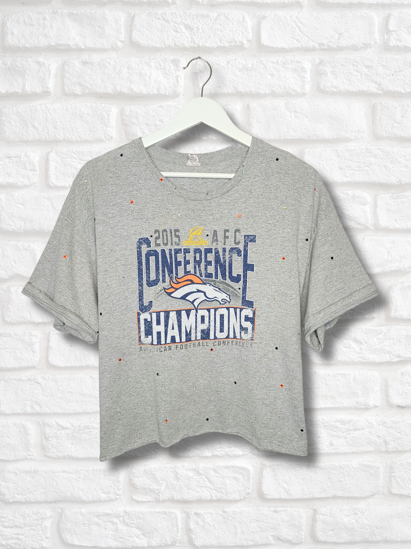 Denver Broncos Crop Top- XL