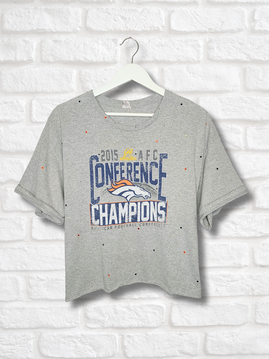 Denver Broncos Crop Top- XL
