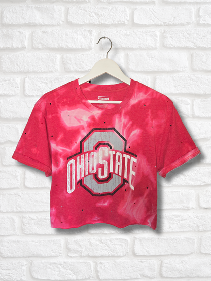 Ohio State Buckeyes Crop Top- Medium