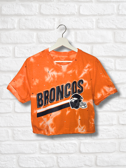 Denver Broncos Crop Top- Medium