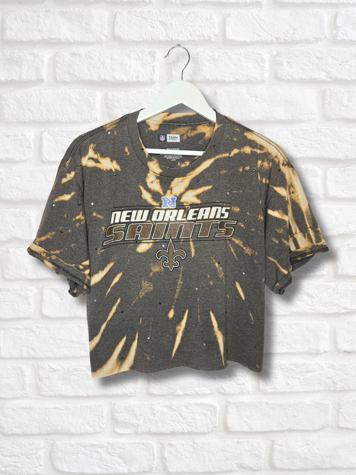 New Orleans Saints Crop Top- Large