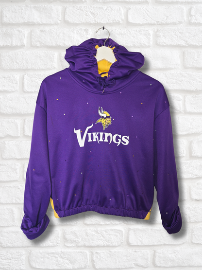 Minnesota Vikings Crop Hoodie