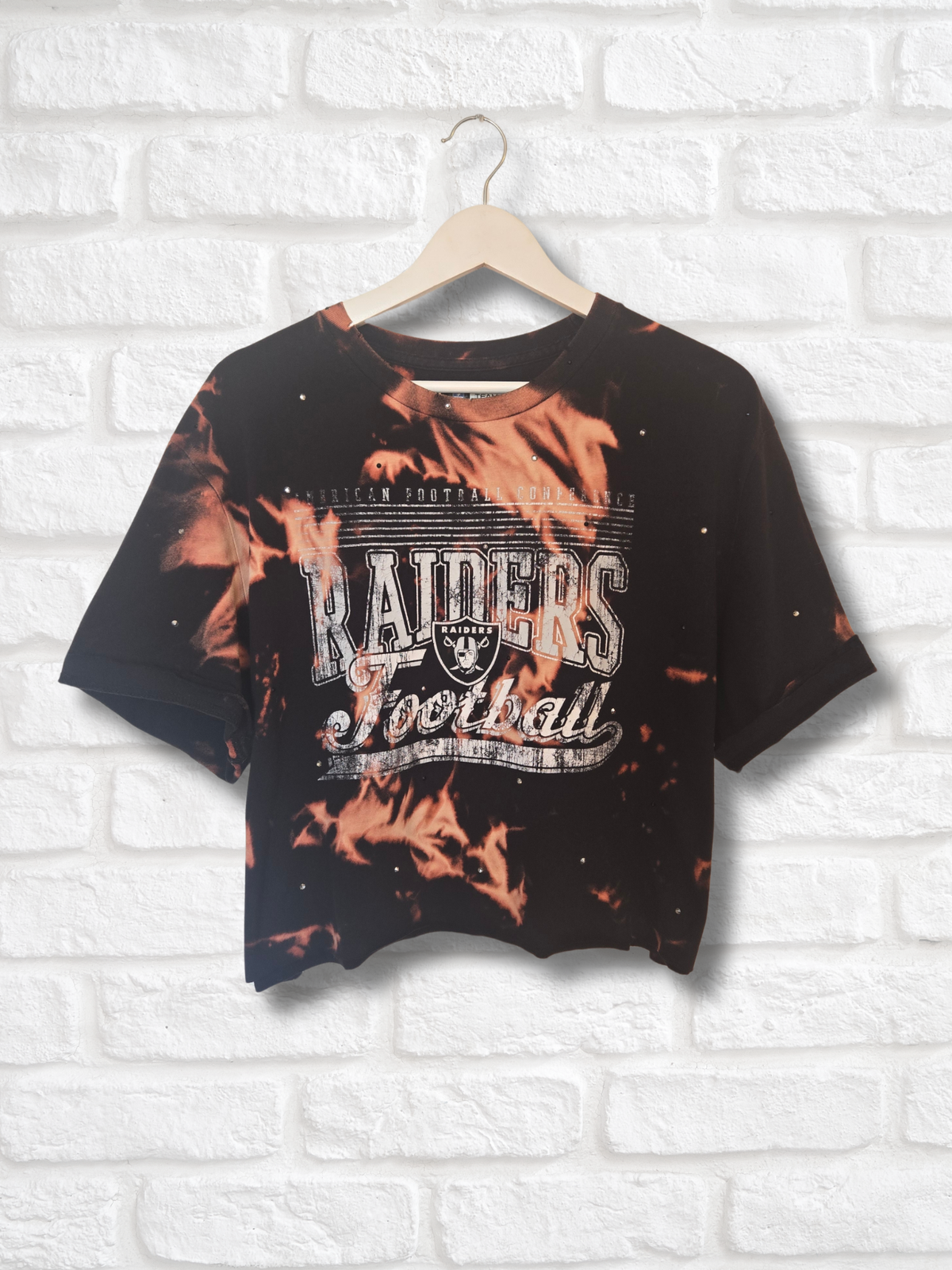 Las Vegas Raiders Crop Top- Large