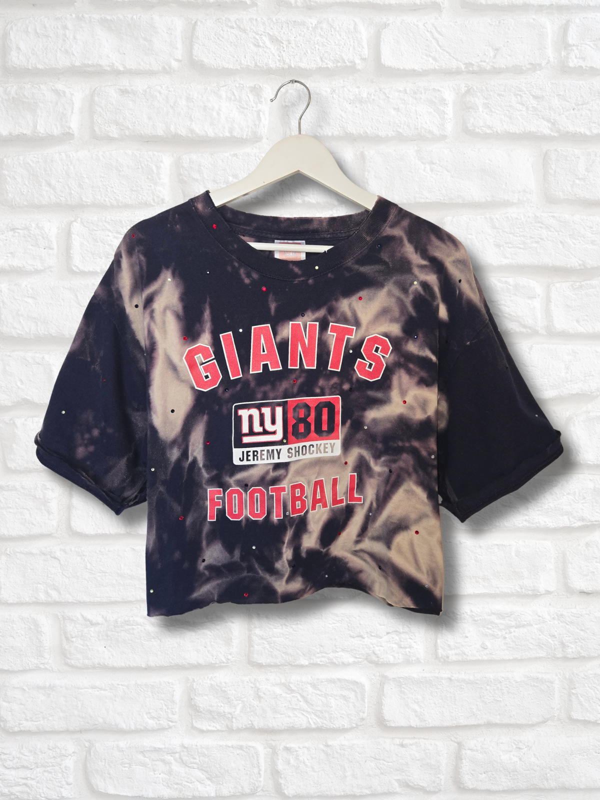 New York Giants Crop Top- XL