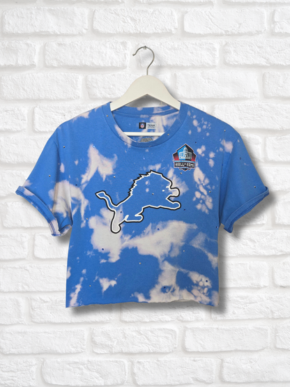 Detroit Lions Crop Top-Medium