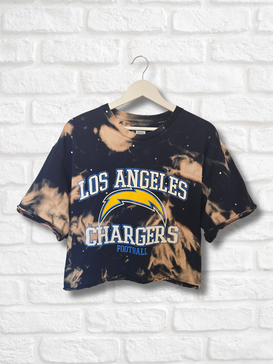 Los Angeles Chargers Crop Top- XL