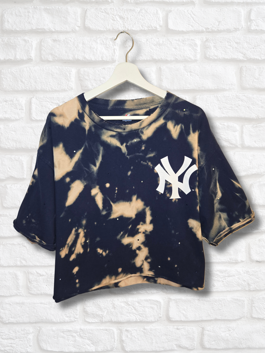 New York Yankees Crop Top- XL