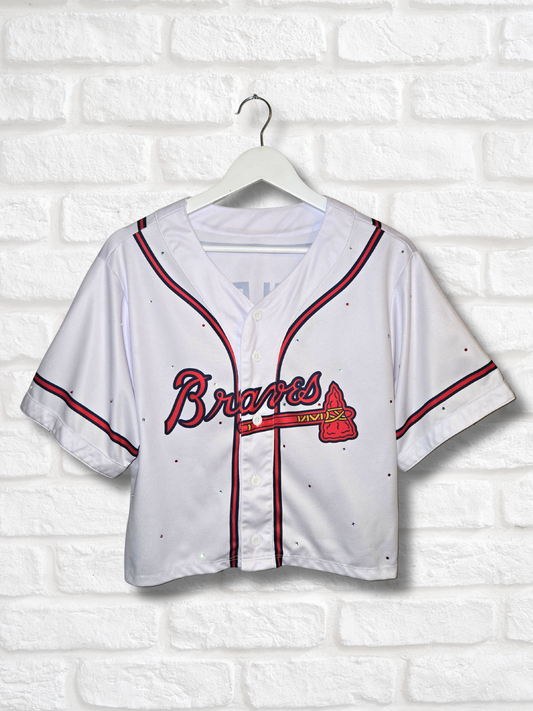 Atlanta Braves Crop Jersey- XL