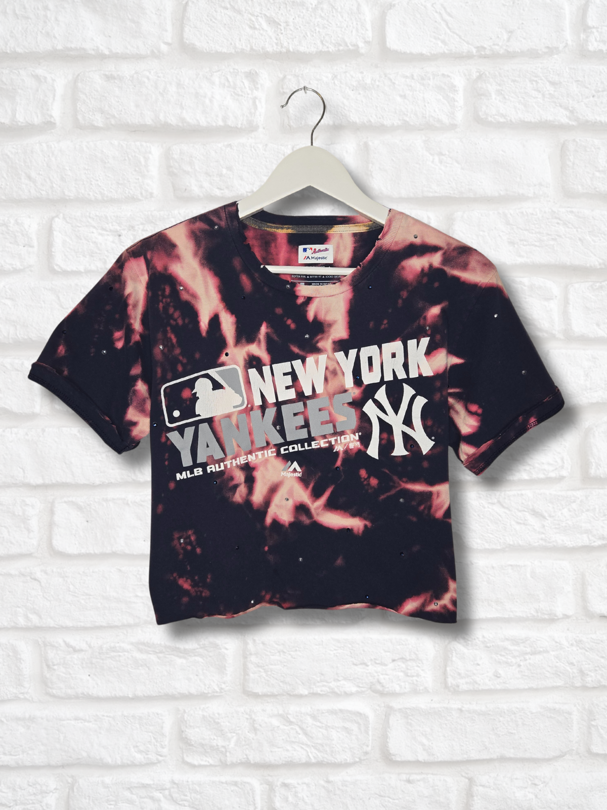New York Yankees Crop Top - Medium