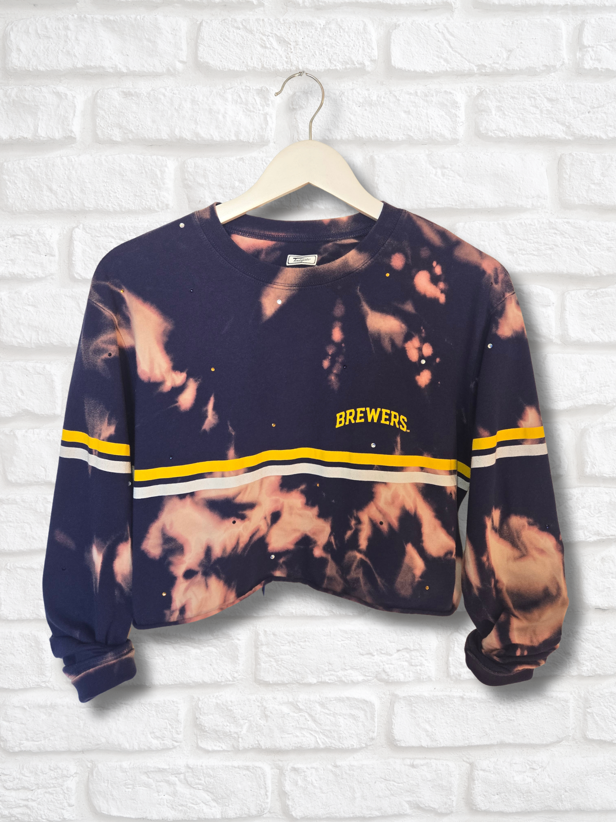 Milwaukee Brewers Crop Top- Small