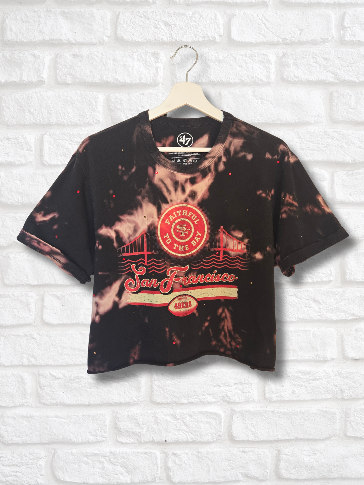 San Francisco 49ers Crop Top- Large