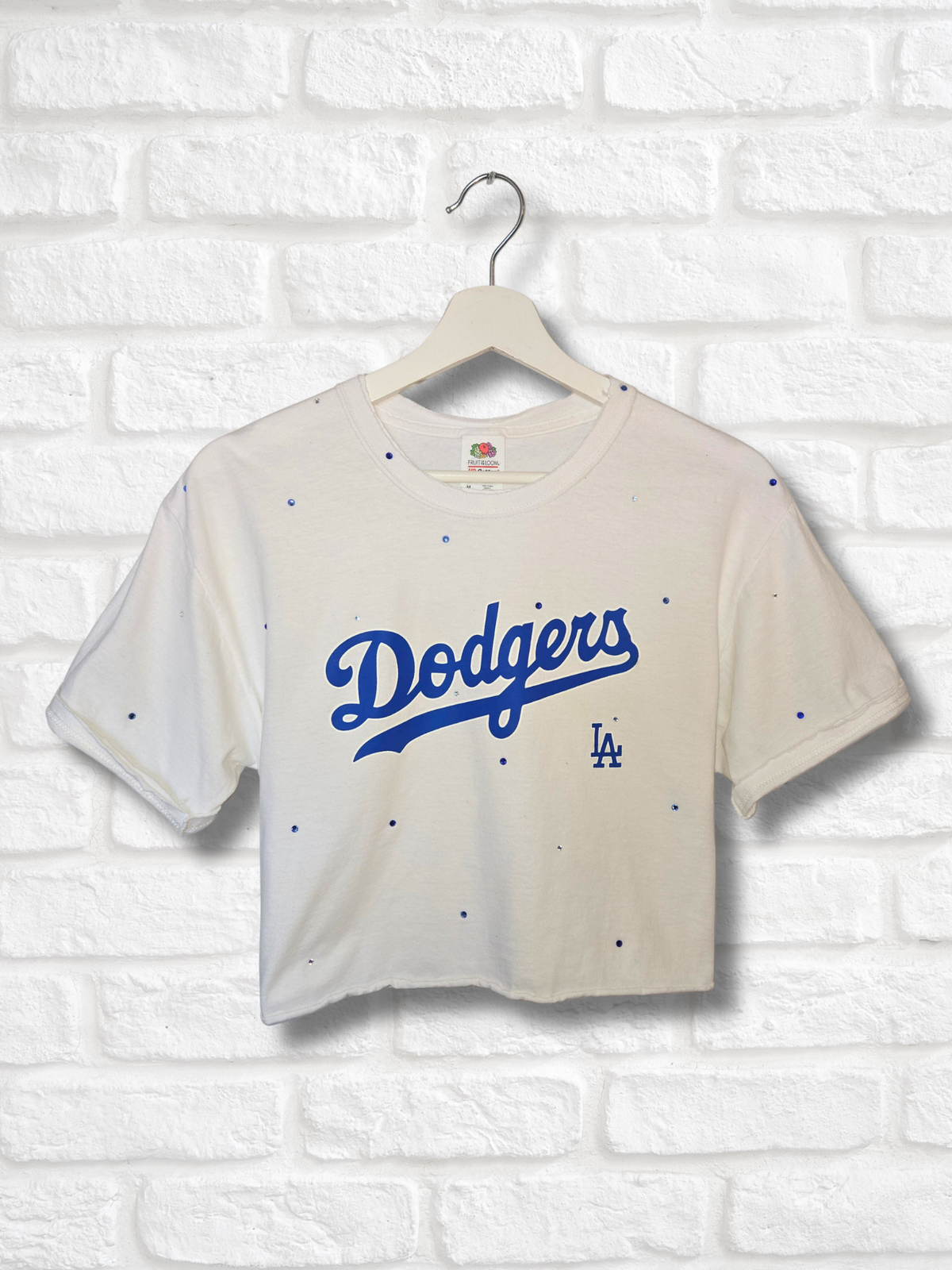 Los Angeles Dodgers Crop Top- Medium