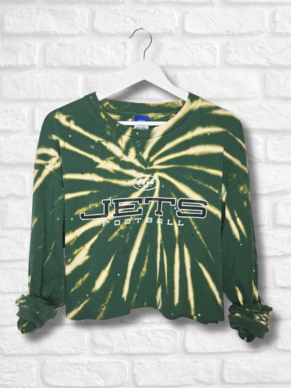 New York Jets Crop Top- Large