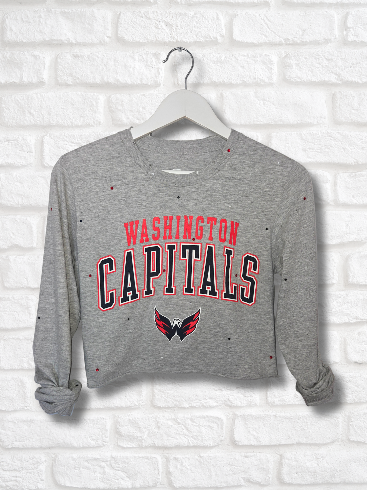 Washington Capitals Crop Top-   Small