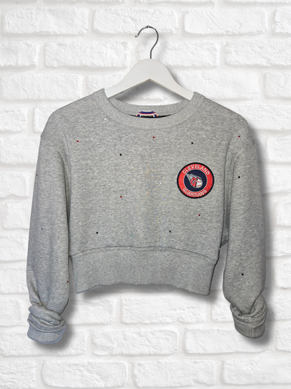 Cleveland Guardians Crop Sweatshirt - Small