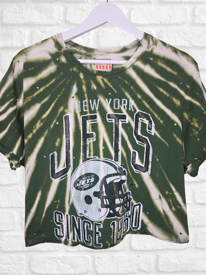 New York Jets Crop Top- Large