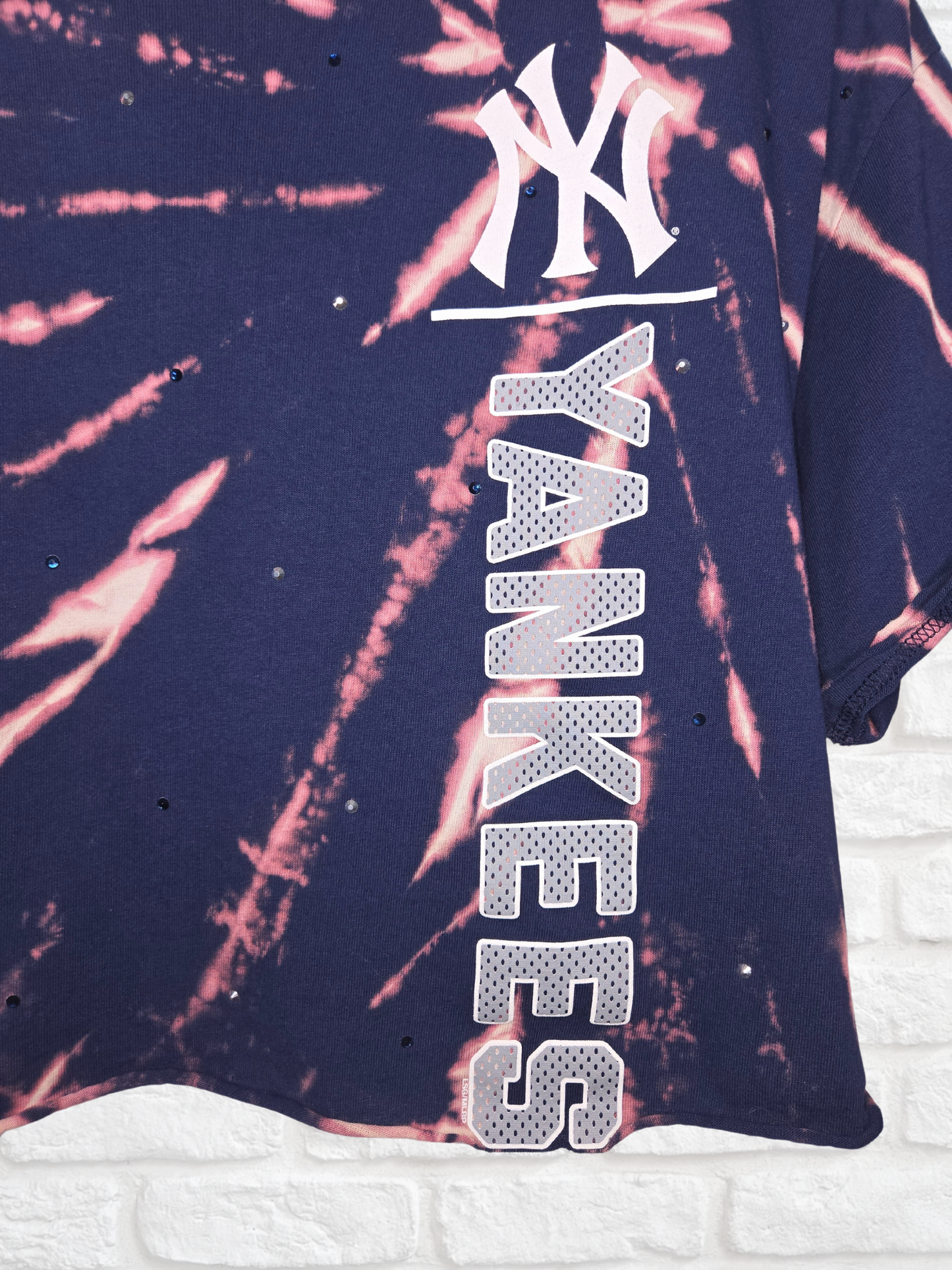 New York Yankees Crop Top- XL