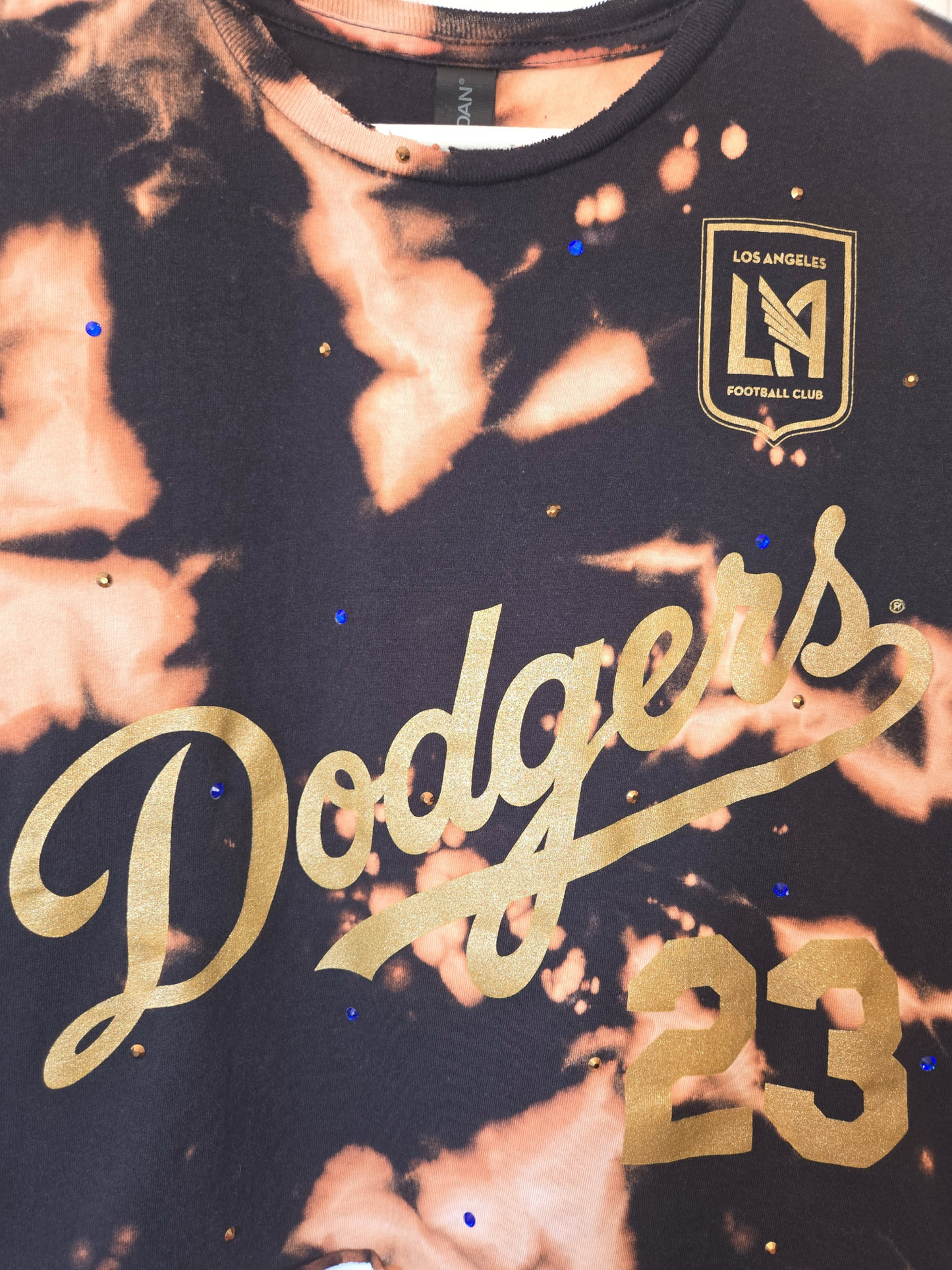 Los Angeles Dodgers Crop Top- Medium