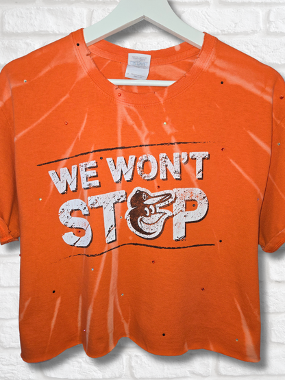 Baltimore Orioles Crop Top - Medium