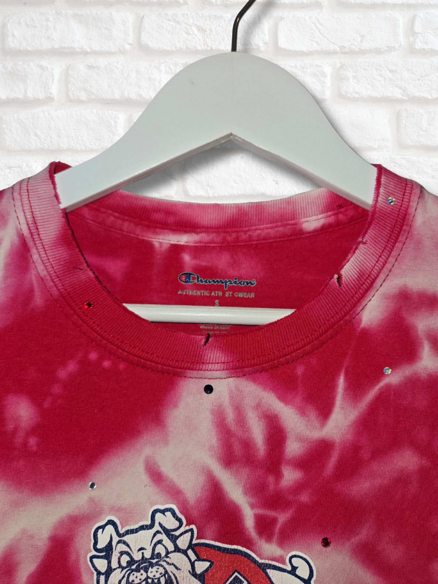 Fresno State Bulldogs Crop Top- Small