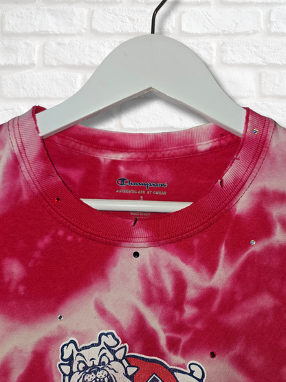 Fresno State Bulldogs Crop Top- Small