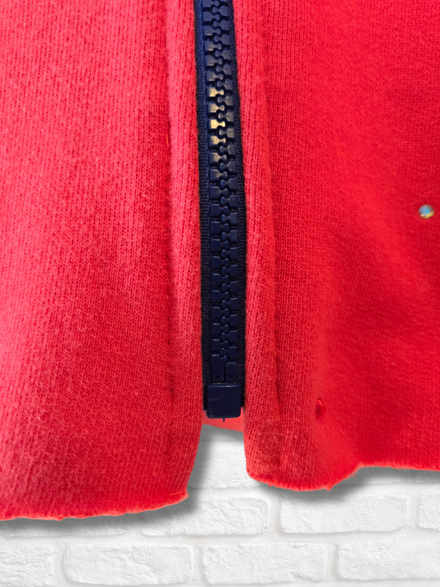 Buffalo Bills Crop Zip-Up Sweatshirt