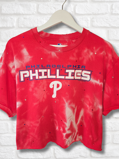 Philadelphia Phillies Crop Top- Large