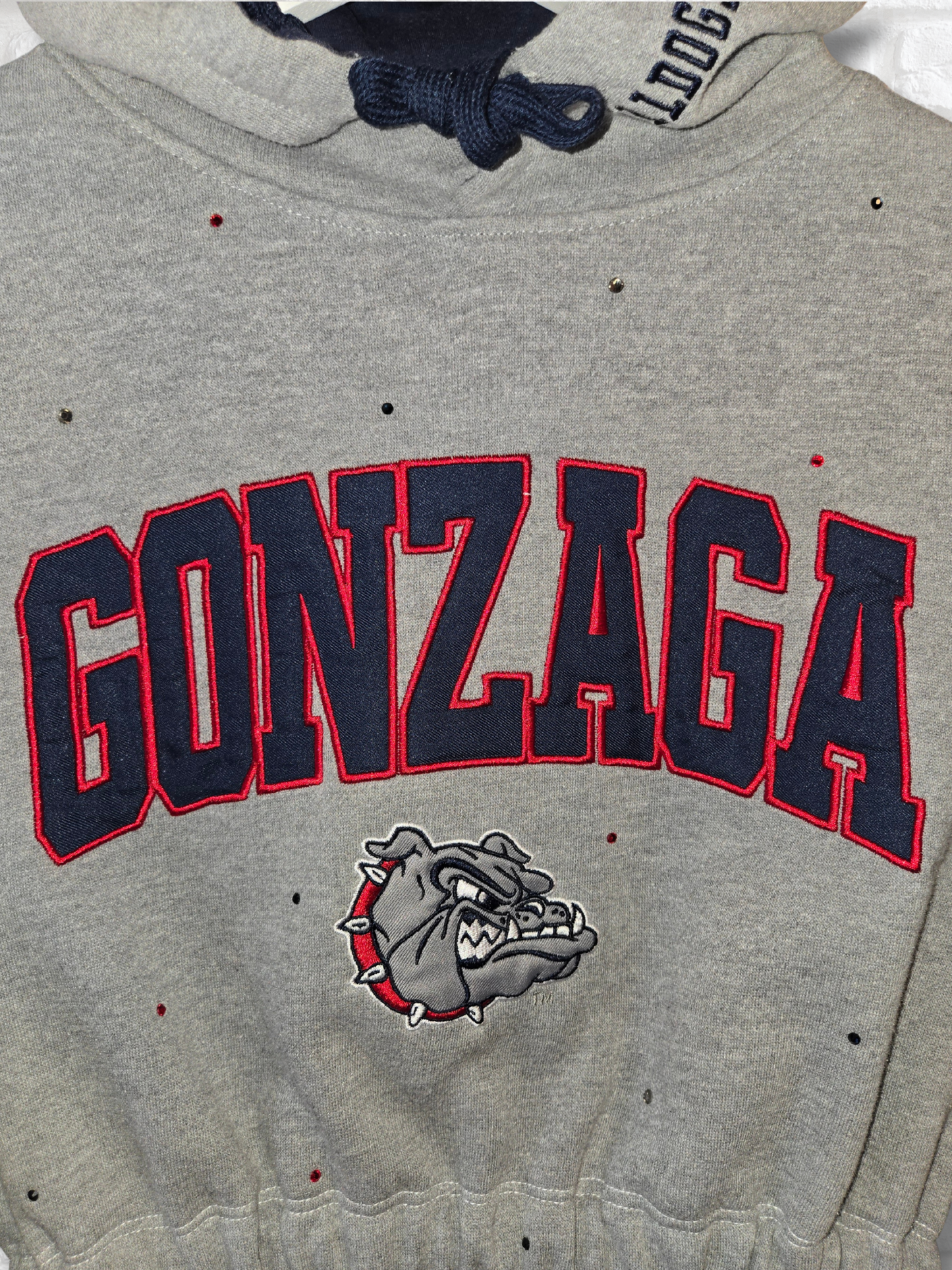 Gonzaga Bulldogs Crop Hoodie