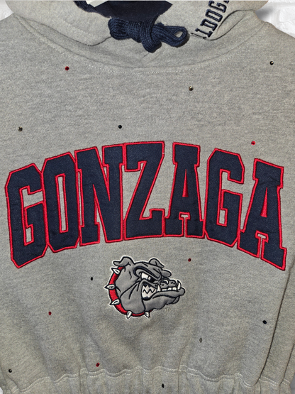 Gonzaga Bulldogs Crop Hoodie