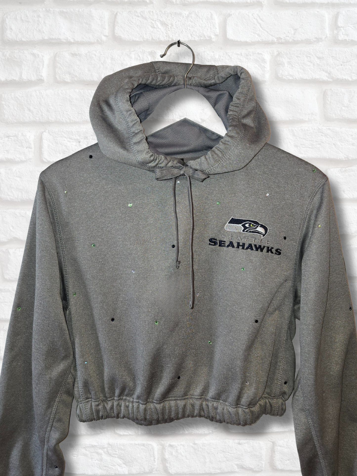 Seattle Seahawks Crop Hoodie