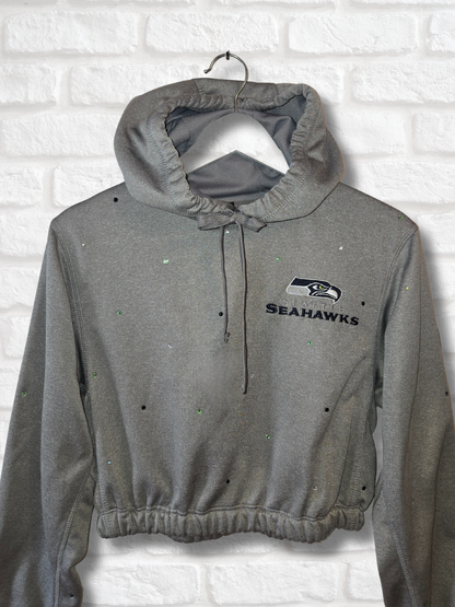 Seattle Seahawks Crop Hoodie